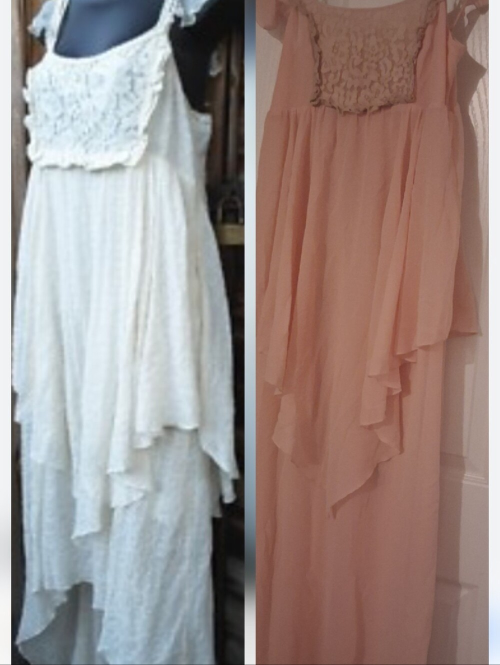 NeW Free PEOPLE broaderie Angleis Vintage Dress SaMPLE RARE